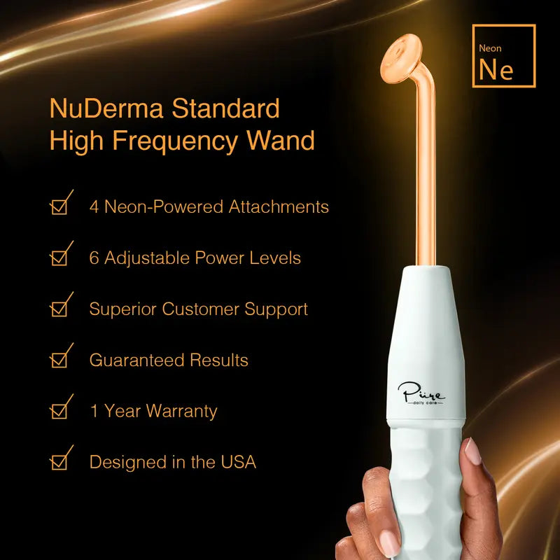 Nuderma Standard High Frequency Wand