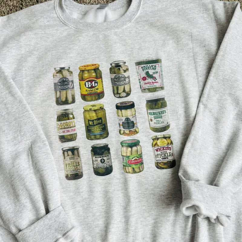 Pickle Jars Crewneck Sweatshirt