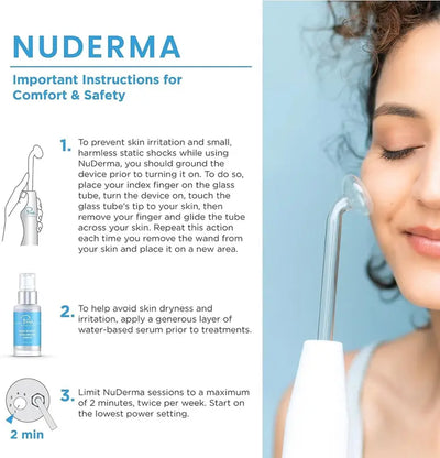 Nuderma Standard High Frequency Wand