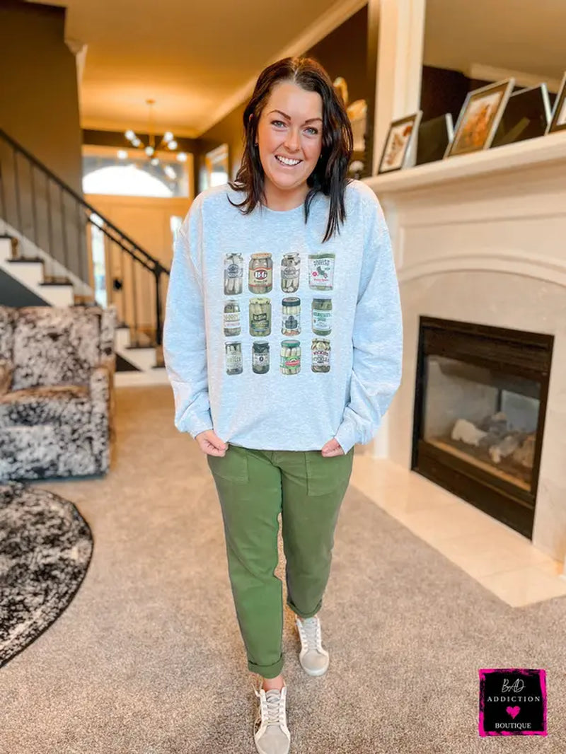 Pickle Jars Crewneck Sweatshirt