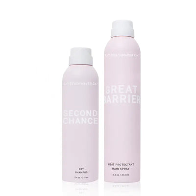 Great Barrier Heat Protectant Hair Spray + Second Chance Dry Shampoo Bundle