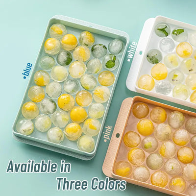 Ice Ball Mold Set with Ice Cube Tray, Scoop, and Storage Box - Perfect Dad Gift for Home Kitchen, Summer Gadgets