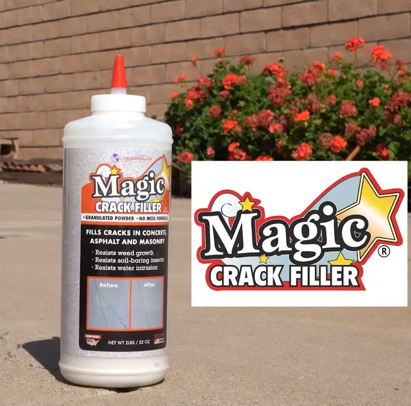 Professional Concrete Crack Filler - 2lb Bottle