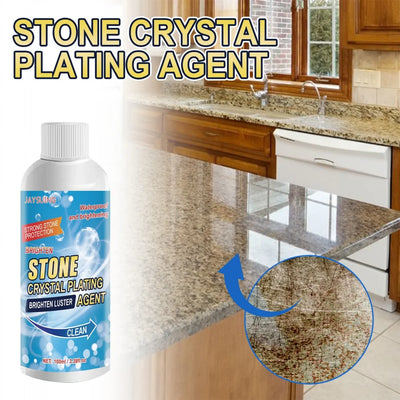 Stone Crystal Plating Agent for Stonework Polishing and Coating - 100-500ml