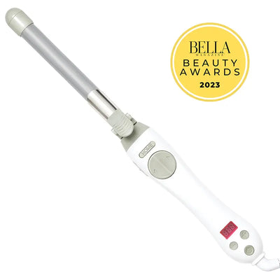 Beachwaver S.75 Dual Voltage White Rotating Curling Iron