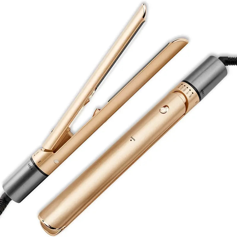 2-In-1 Hair Straightener and Curler - Professional Styling Tool with Comfort Smooth Finish