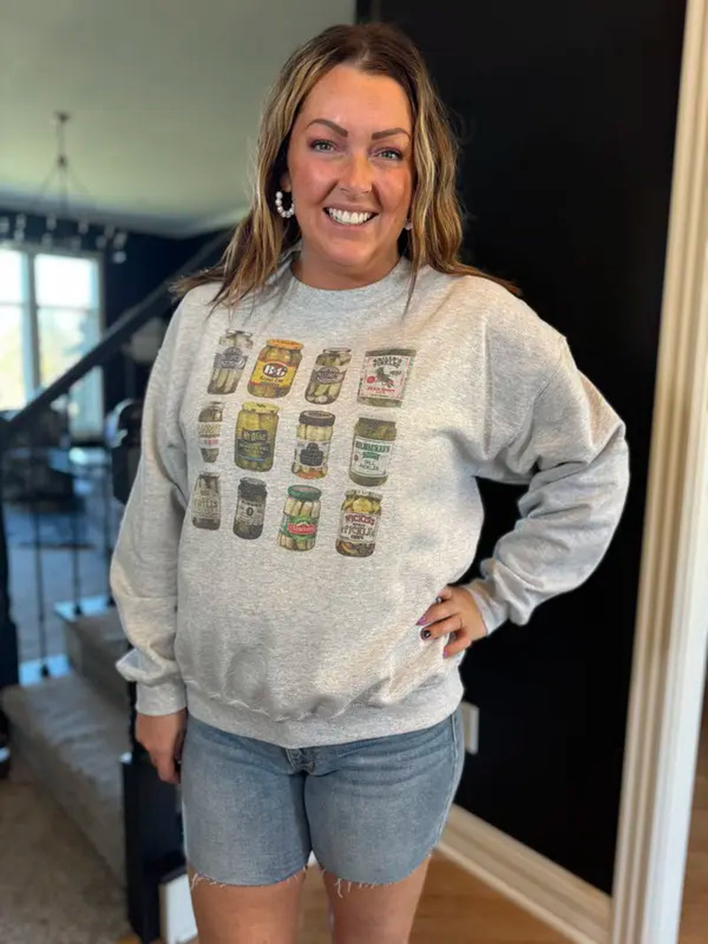 Pickle Jars Crewneck Sweatshirt