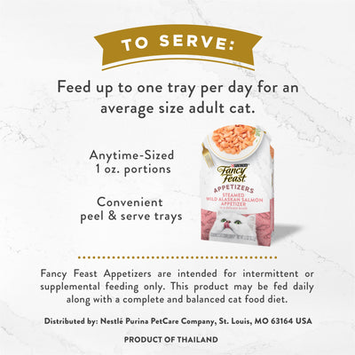 Purina  Appetizers Grain Free Wet Cat Food Broth Complement Wild Alaskan Salmon Appetizer Topper